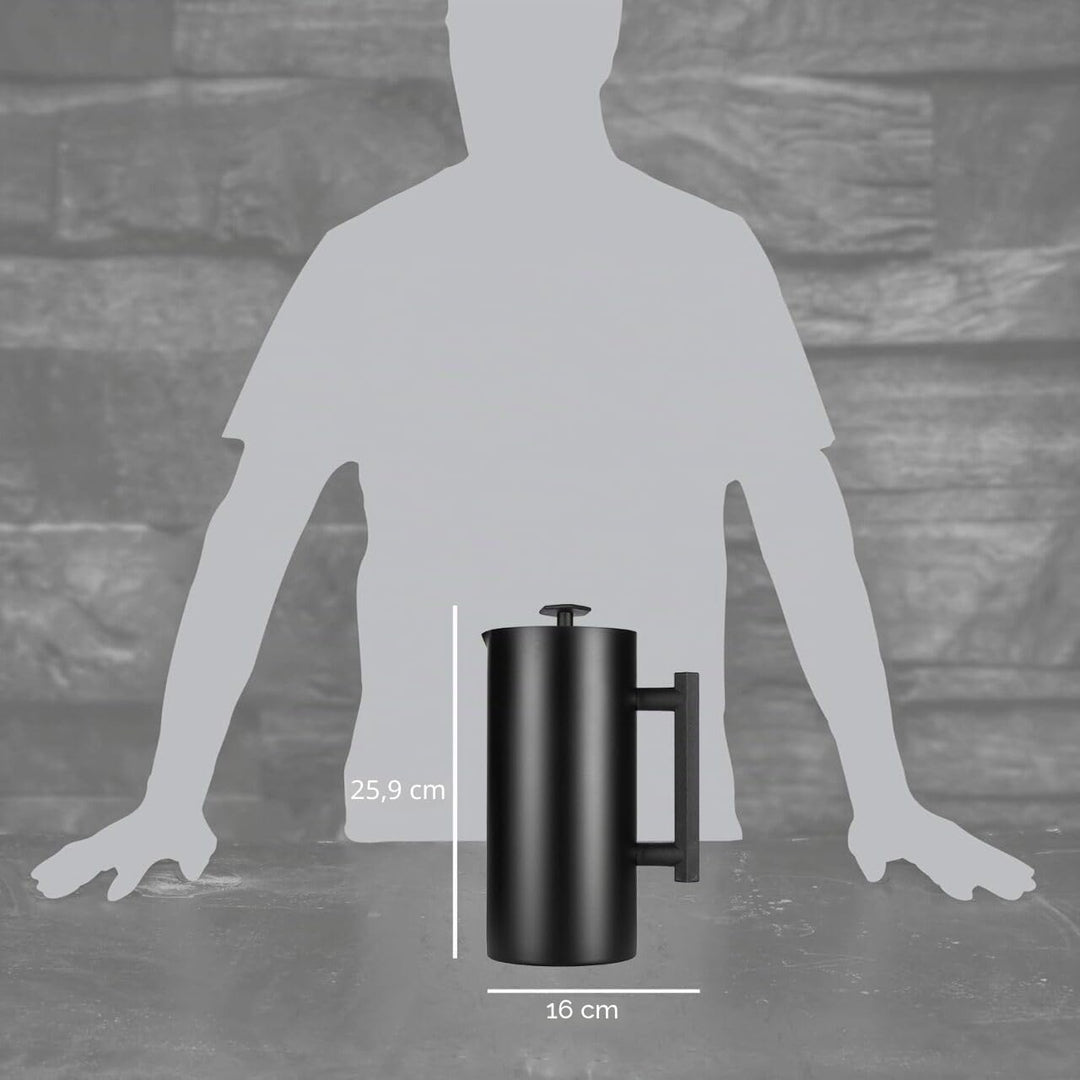 ESPRO – P6 French Press – doppelwandiger, isolierter Kaffee- und Teebereiter aus Edelstahl, 32 Unzen