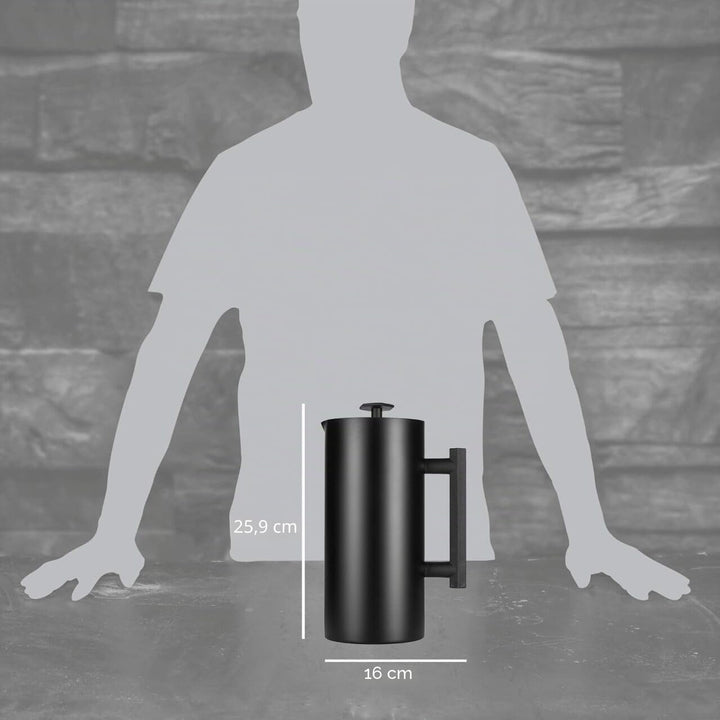 ESPRO – P6 French Press – doppelwandiger, isolierter Kaffee- und Teebereiter aus Edelstahl, 32 Unzen
