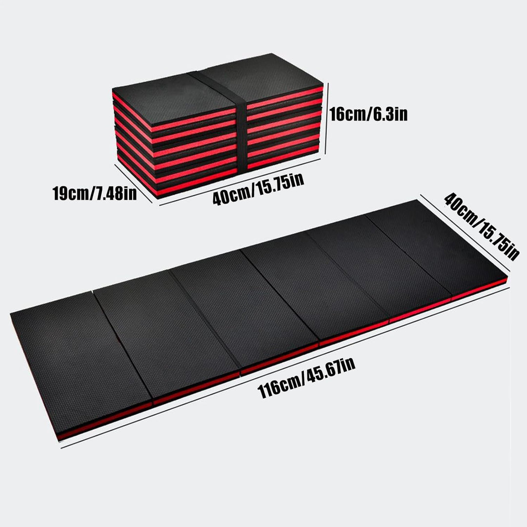 Mechanic Work Mat, Eva Foam Kneeling Pad 45.67x15.75x0.98 Inches, Comfortable Multi-Use Maintenance