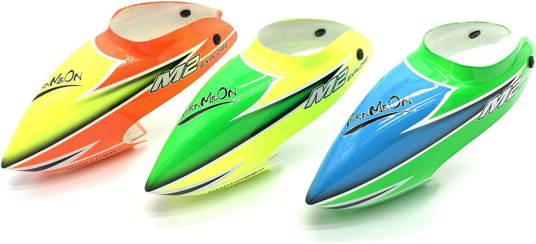 OMPHOBBY M2 Hubschrauber Teile Kabinenhaube Satz-Gelb-Exp OSHM2102 Original Ersatzteil für OMP Hobby