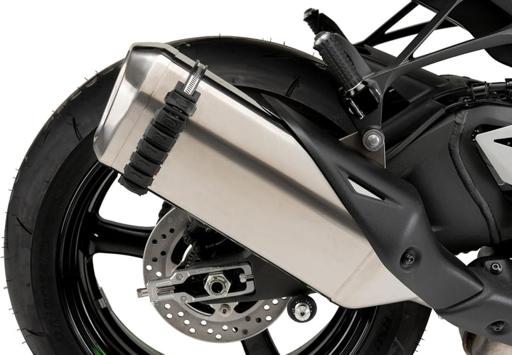 Puig 21728N Auspuffschutz Schwarz