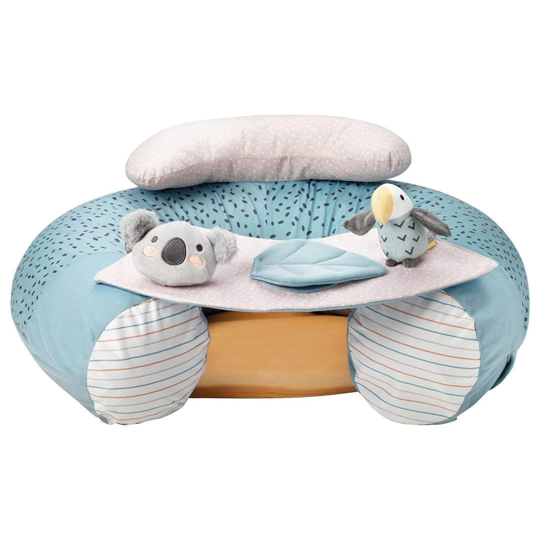 Nuby - Animal Adventures Sit-Me-Up Baby Sitz – Aufblasbarer Bodensitz für Baby zum Spielen und Sitze