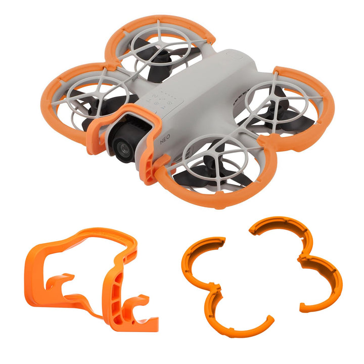 Anti-Kollision Schutz für DJI Neo Zubehör, 2-IN-1 Neo Gimbal Anti-Kollision Protektor + Neo Propelle