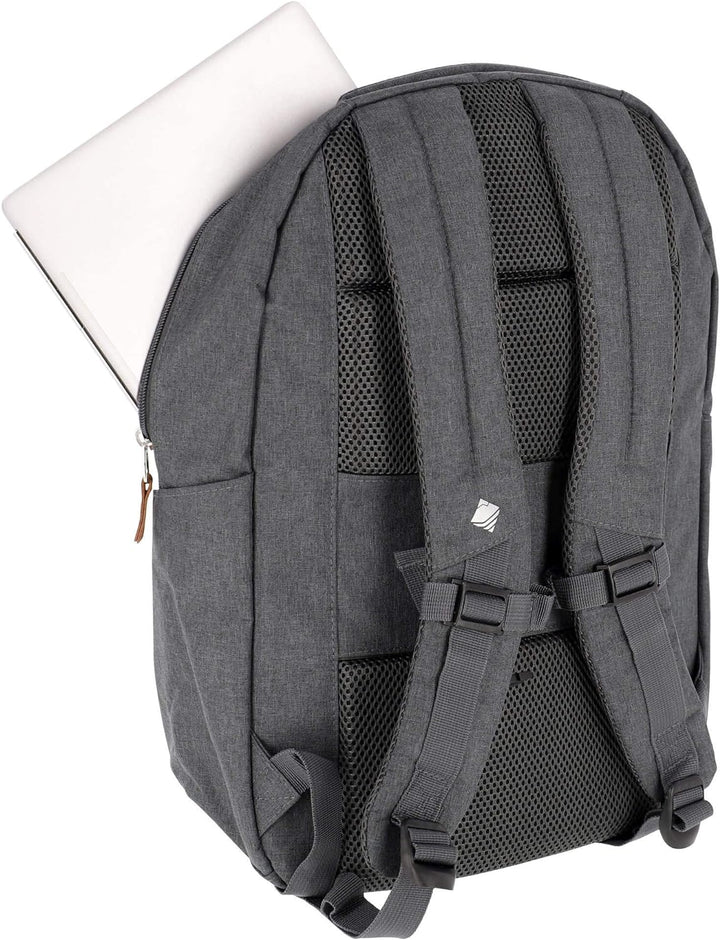 Travelite BASICS ALLROUND backpack melange, anthracite, Unisex-Erwachsene Rucksack, ANTHRACITE,