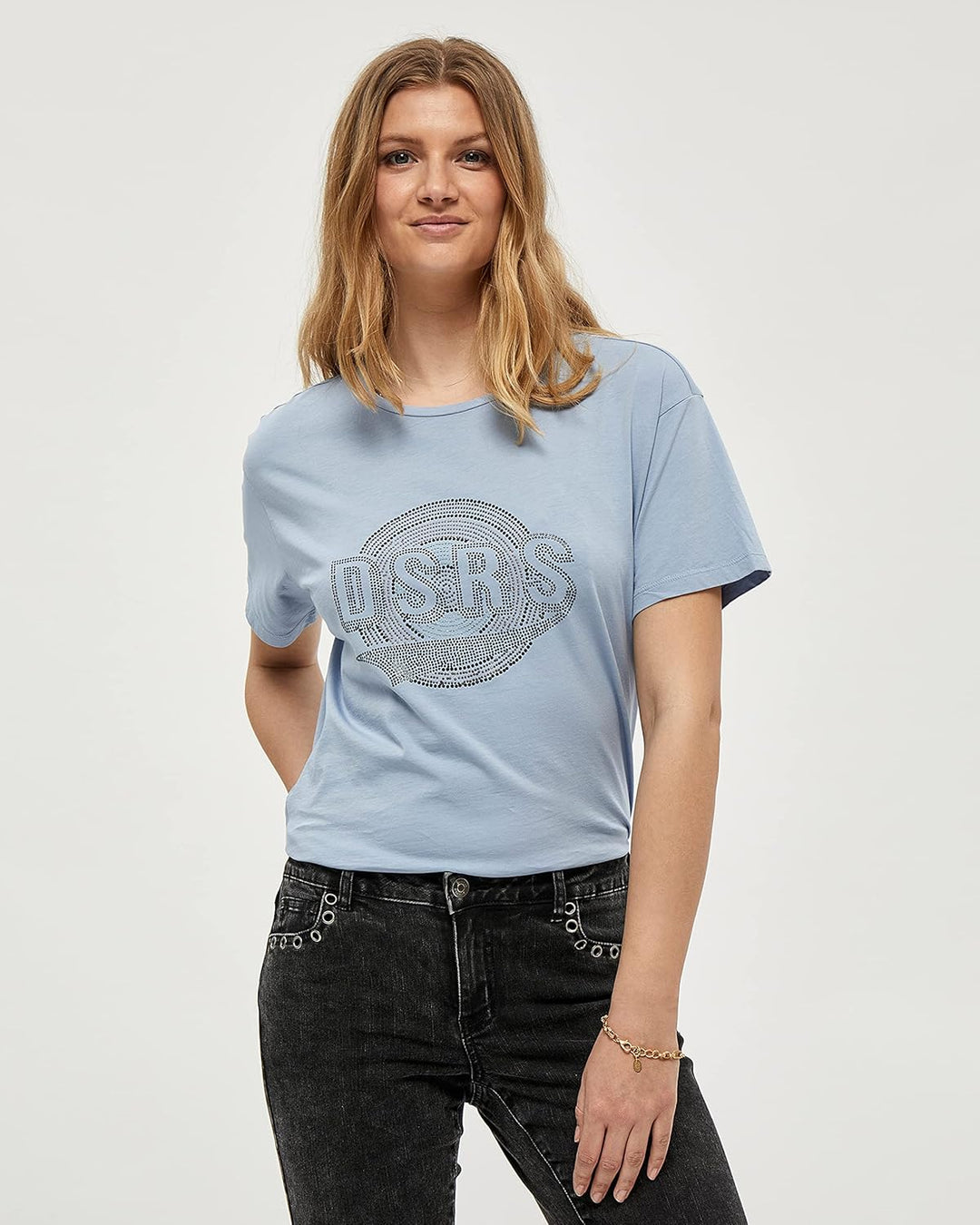 Desires Damen Hattie Tee T-Shirt M 1739 Forever Blue, M 1739 Forever Blue