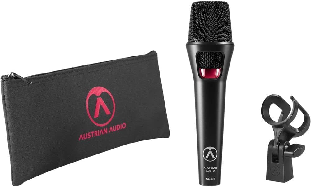 Austrian Audio OD303 Bühnenmikrofon mit Open Acoustics Technologie, Richtmikrofon (weites Frequenzba