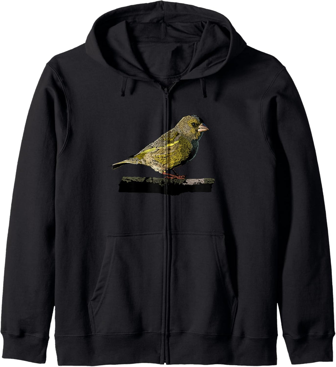 Grünfink Vogel Beobachten Sperling Ornithologie Geschenke Kapuzenjacke