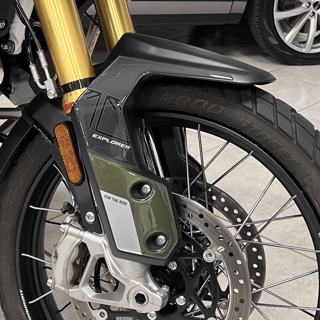 labelbike - 3D Harz Aufkleber Motorrad Schutzbleche kompatibel mit Triumph Tiger 1200 Rally Explorer