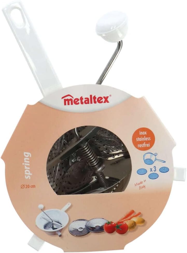 Passiermaschine mit 3 Scheiben 20 cm