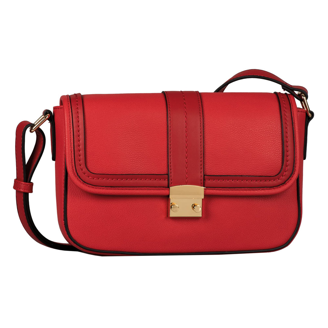 Gabor Damen Aneta Umhängetasche 27 x 16,5 x 26,5 Rot, 27 x 16,5 x 26,5 Rot