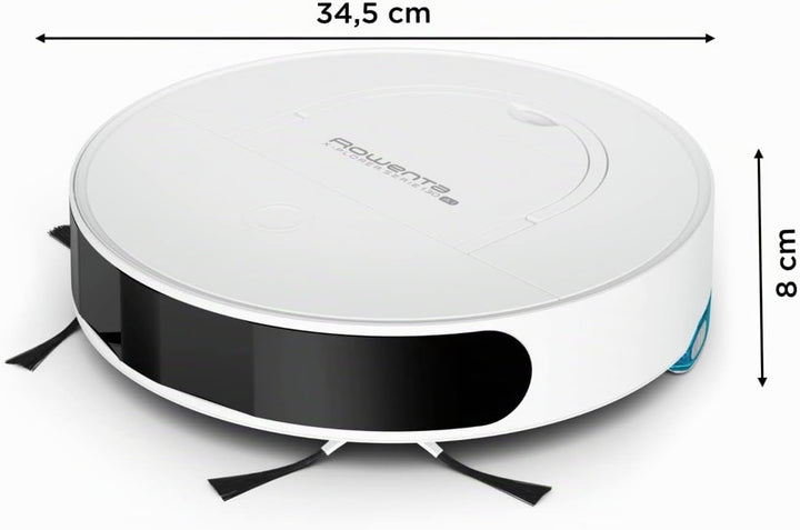 Rowenta RR9067 X-Plorer Serie 130 AI | 4-in-1 Wisch- &amp; Saugroboter | ultraflach mit 8cm | Laser + Ka