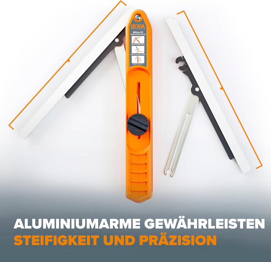 Bora MiteriX Winkel Aluminium Holz Duplikator 530401