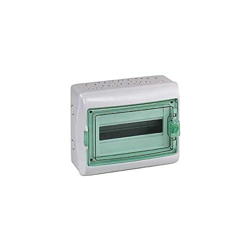Schneider 13963 Kaedra-Gehäuse, für modulare Schaltanlage, 448x280mm, 18 Module, Weiss
