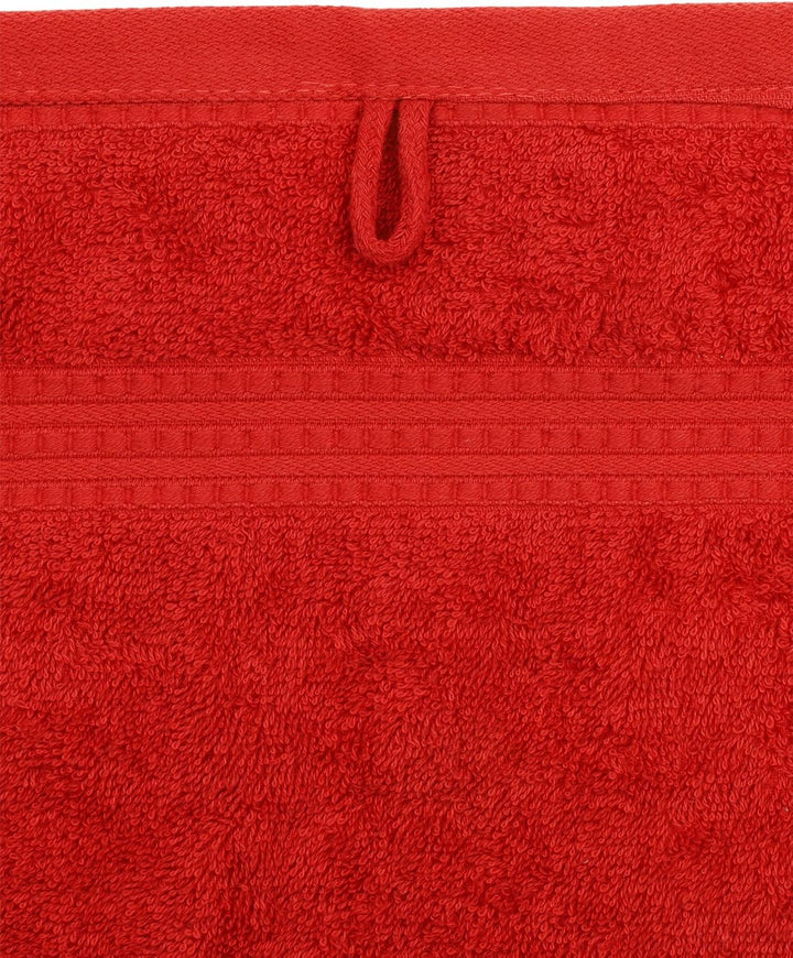Julie Julsen Bio Duschtuch-Set 6 TLG. 2 Dusch- 4 Handtücher Bordeaux 100% Baumwolle Frotte 550g/m² B