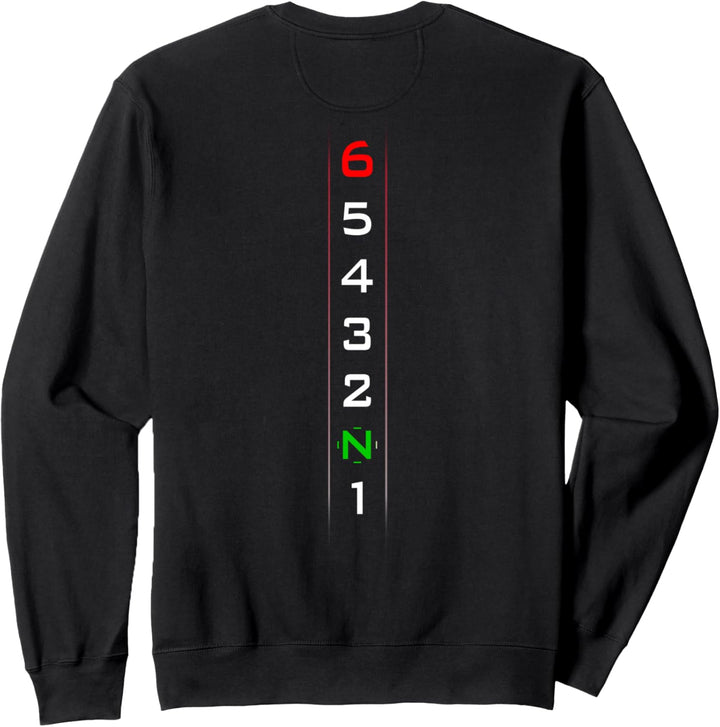 Motorrad Gangschaltung / Bike Life / Biker-Geschenk Sweatshirt