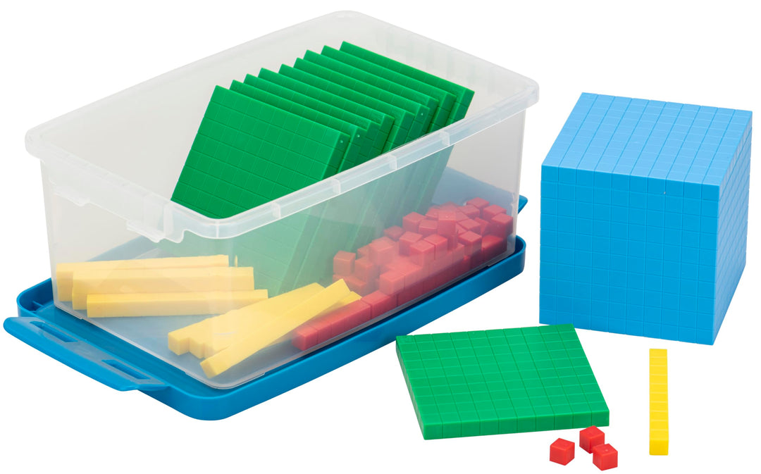 Betzold - Dienes-Material Dezimalsystem - Mathematik Grundschule Rechnen lernen Ja, Ja