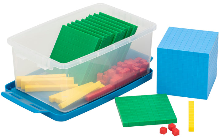 Betzold - Dienes-Material Dezimalsystem - Mathematik Grundschule Rechnen lernen Ja, Ja