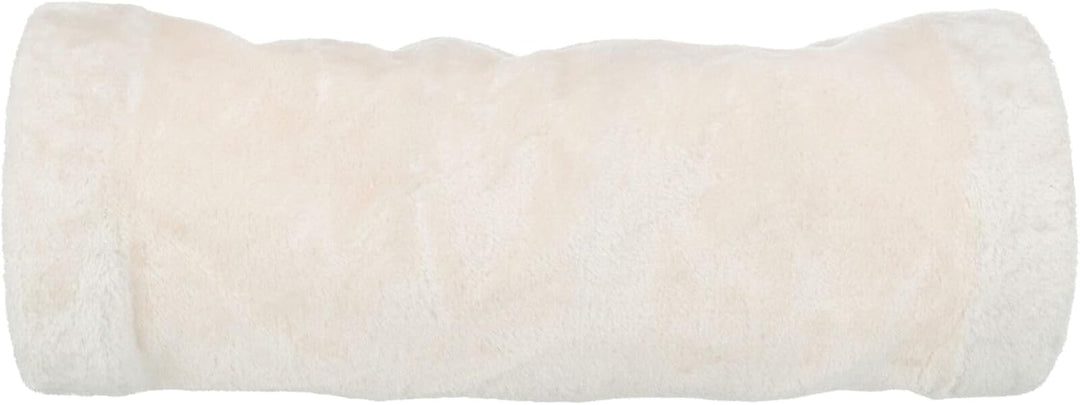 Trixie 42981 Spieltunnel, Plüsch, ø 22 × 60 cm, beige beige L 60 x B 22 x H 22 cm, beige L 60 x B 22