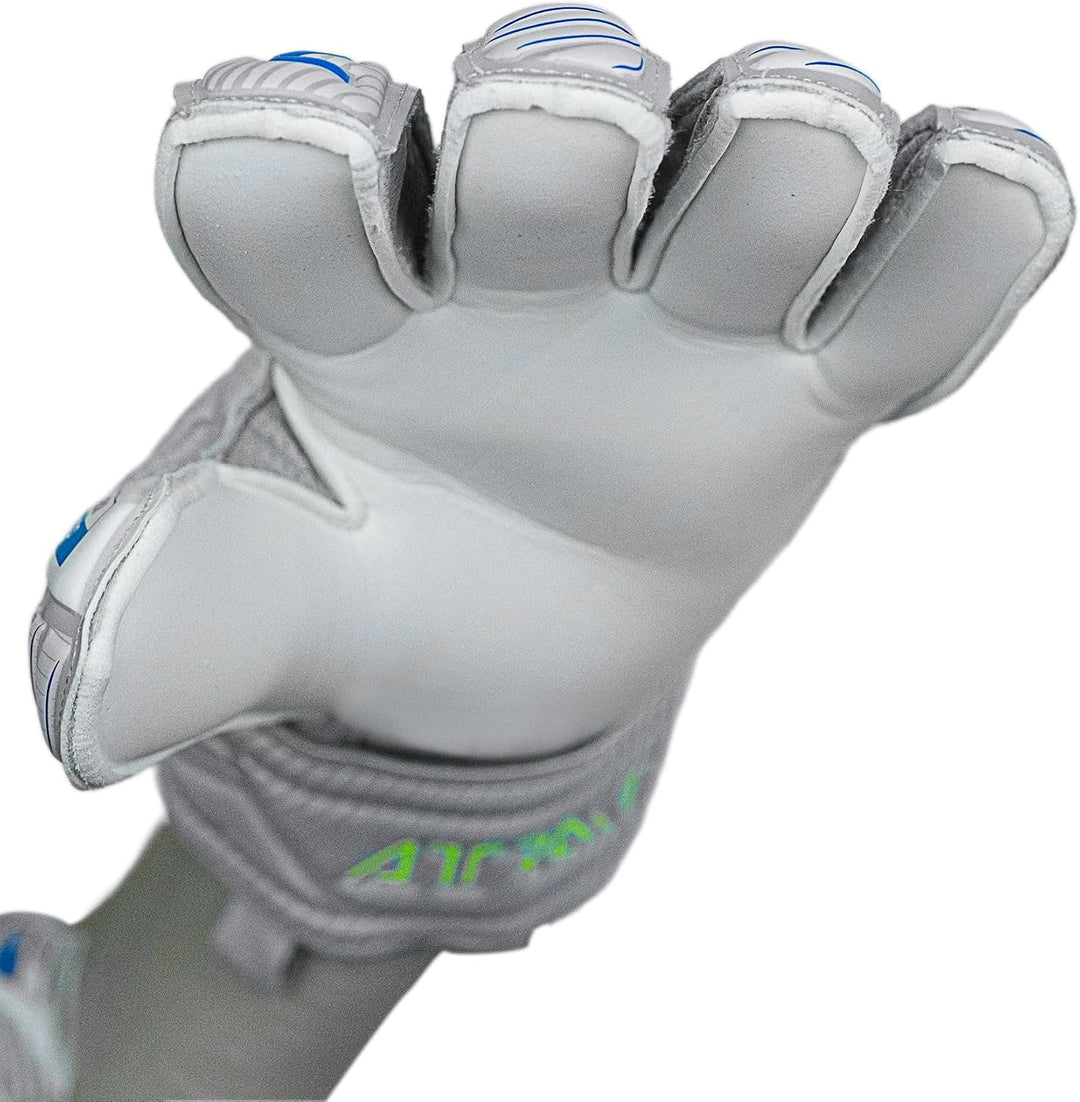 Reusch Herren Attrakt Finger Support Unisex Torwarthandschuhe mit Aussennaht Schnitt und Grip Belag,