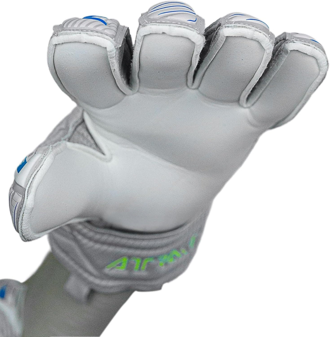 Reusch Herren Attrakt Finger Support Unisex Torwarthandschuhe mit Aussennaht Schnitt und Grip Belag,
