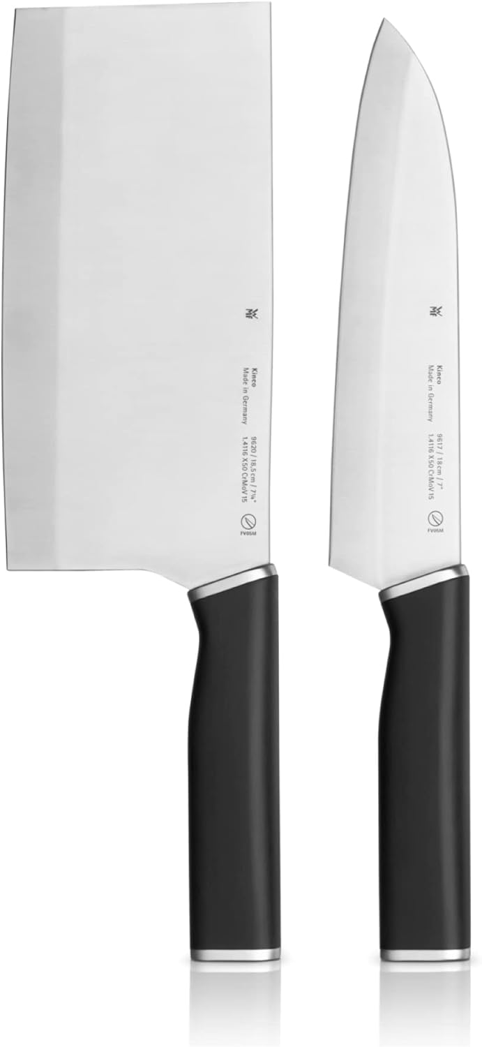WMF Kineo Messerset Küche 2teilig, Made in Germany, 2 Küchenmesser scharf, Performance Cut, Küchenme