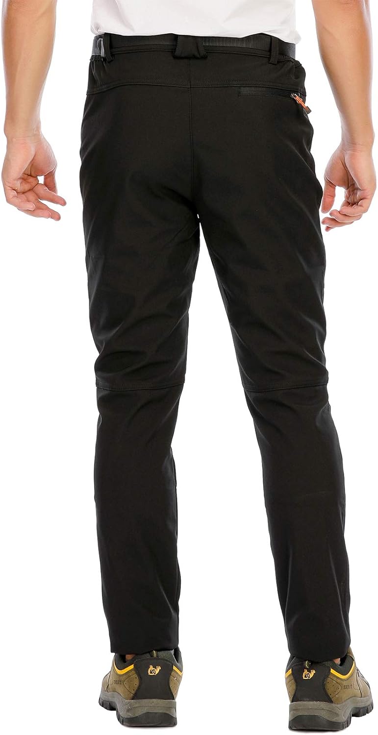 Herren Wanderhose Skihose Wasserdicht Softshellhose Winddicht Winter Outdoorhose Snowboardhose Warm