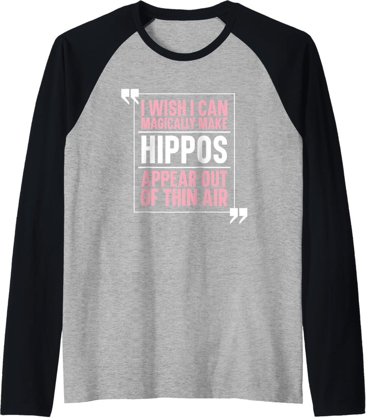 Nilpferd Hippo - Flusspferd Raglan