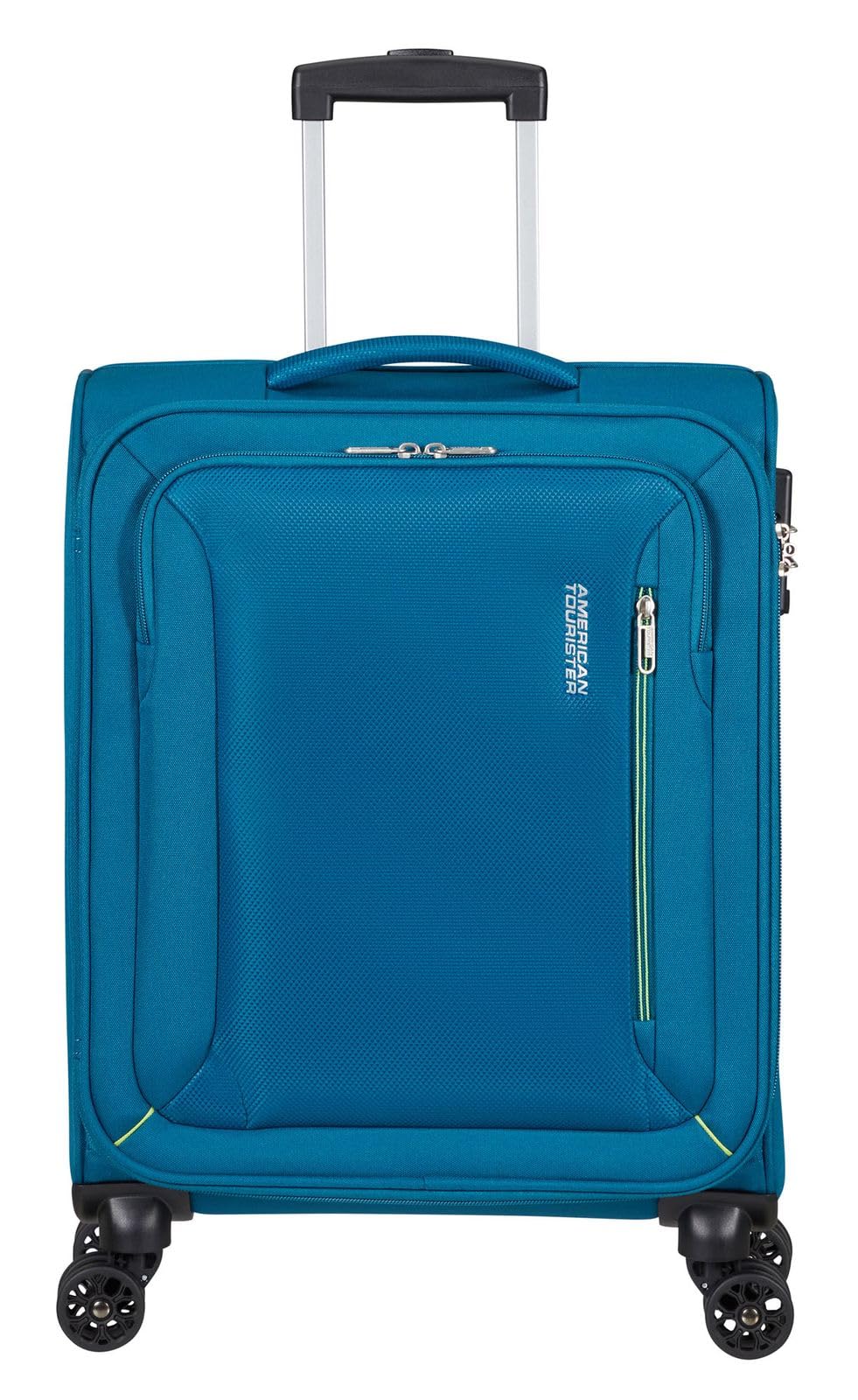 American Tourister Hyperspeed - Spinner S, Handgepäck, 55 cm, 37 L, Türkis (Deep Teal) Türkis (Deep