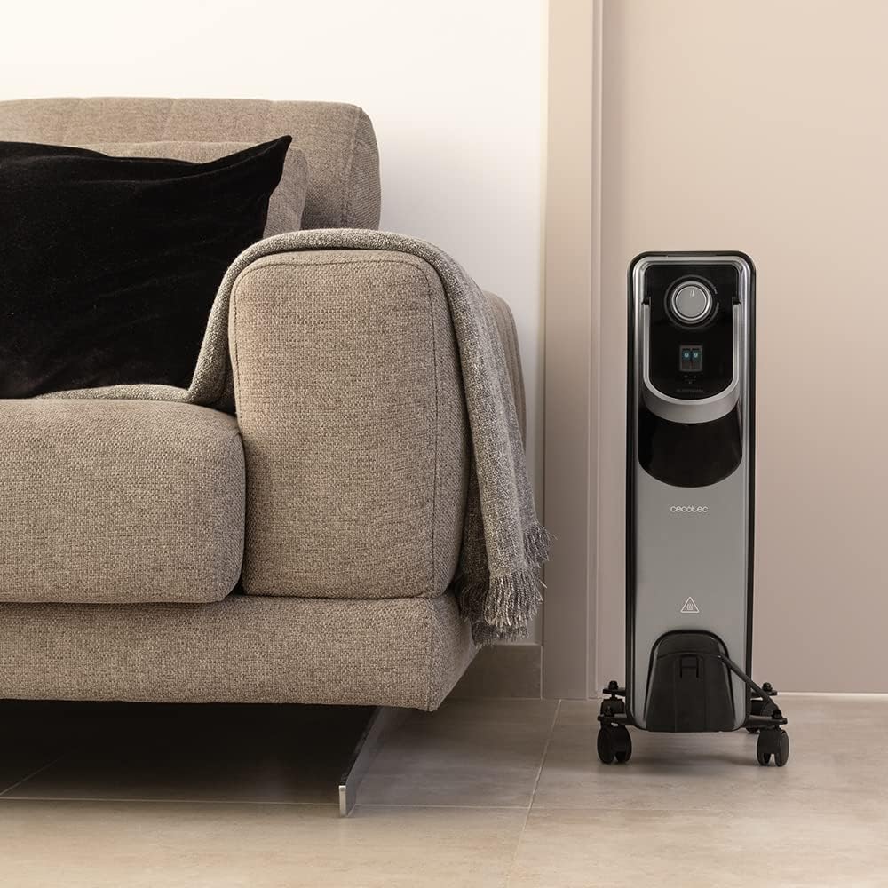Cecotec Öl-Radiator ReadyWarm 11000 Space 360º Black. 2500 W, 11 Module, 3 Leistungsstufen, Kabelauf
