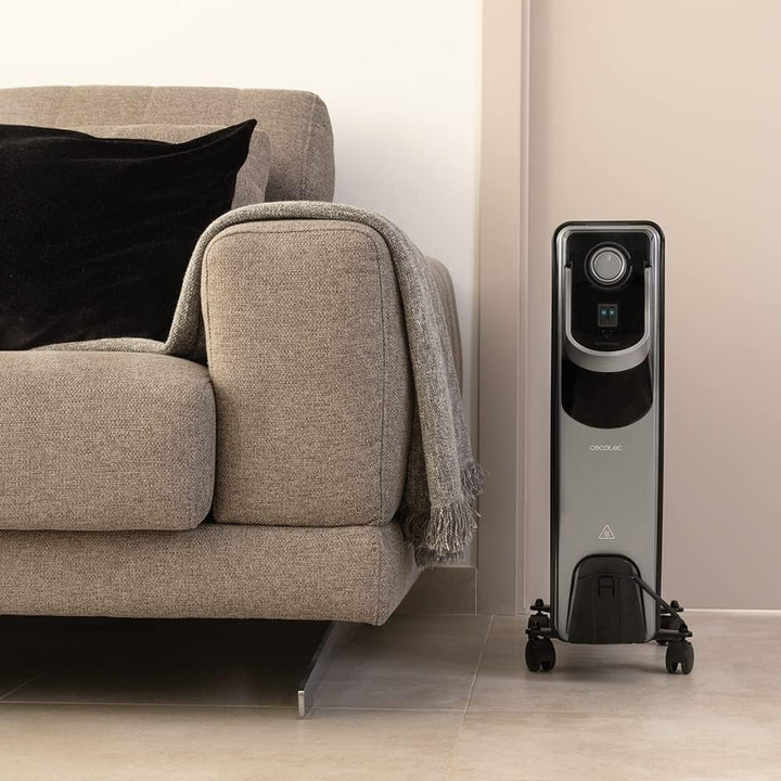 Cecotec Öl-Radiator ReadyWarm 11000 Space 360º Black. 2500 W, 11 Module, 3 Leistungsstufen, Kabelauf