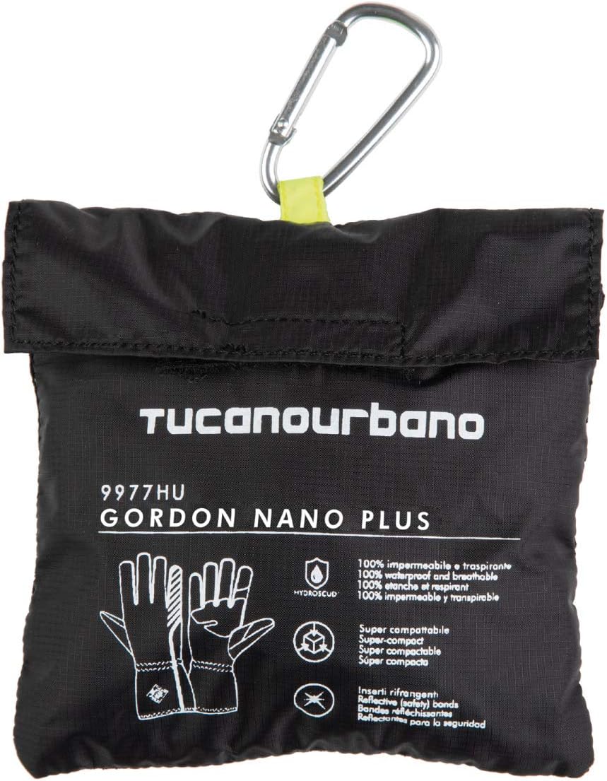 Tucano Urbano Handschuh Motorradhandschuhe Gordon Nano Plus S Schwarz, S Schwarz