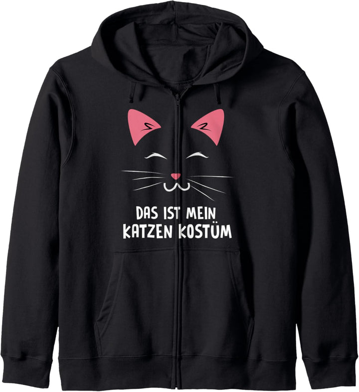 Das Ist Mein Katzen Kostüm Party Karneval Fasching Kapuzenjacke