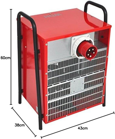 Aktobis Heizgebläse Elektroheizer WDH-IFH20 (20 kW / 32 A), 20 kW / 32 A