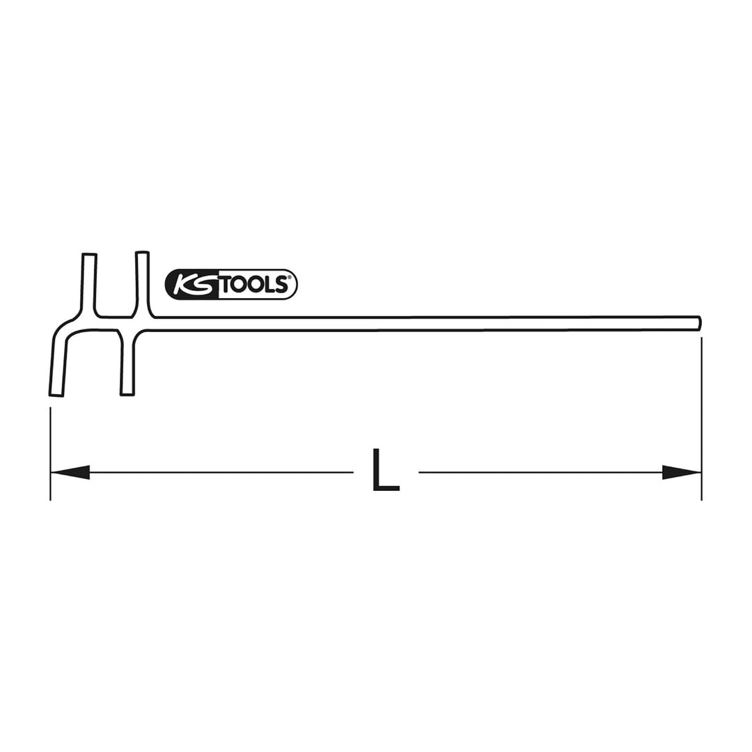 KS Tools 963.8228 BRONZEplus Schieberklaue 30-40 mm