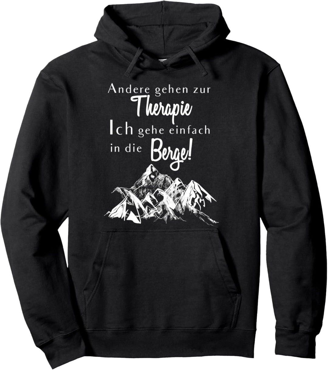 Therapie Bergsteigen Bouldern Bergsteiger Rock Climbing Pullover Hoodie