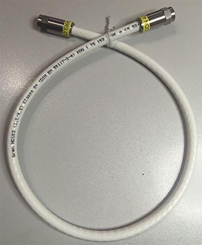 kab24® HQ Antennenkabel Schirmung > 115 dB EN 60966-2-6 Klasse A+ mit beidseitigen Kompressionssteck