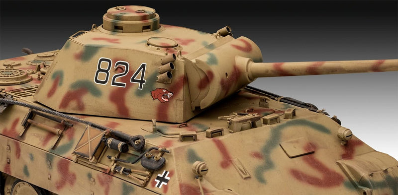 Revell NICE PRICE I Geschenkset Panther Ausführung D I Panzer für Bastler I Geschenkset für Kinder &