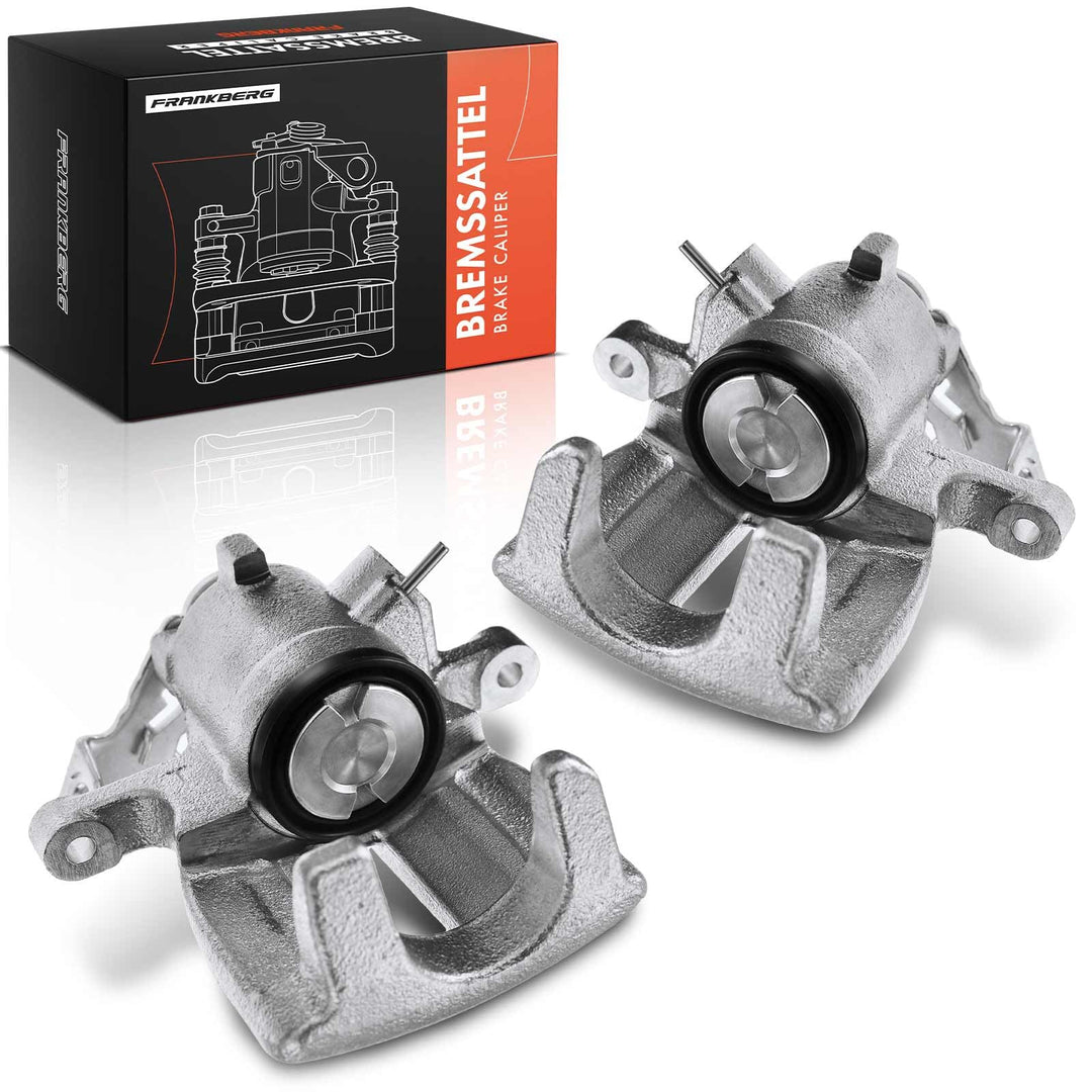 Frankberg 2x Bremssattel Bremszange Hinterachse Links rechts Kompatibel mit A4 8EC 8ED B7 8H7 2.0L-4