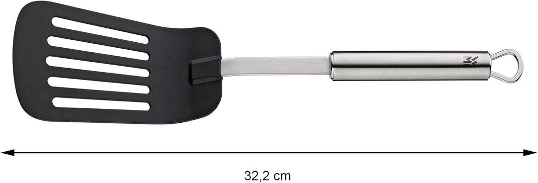 WMF Profi Plus Pfannenwender Kunststoff 32,2 cm, Cromargan Edelstahl teilmattiert, Kunststoffvordert