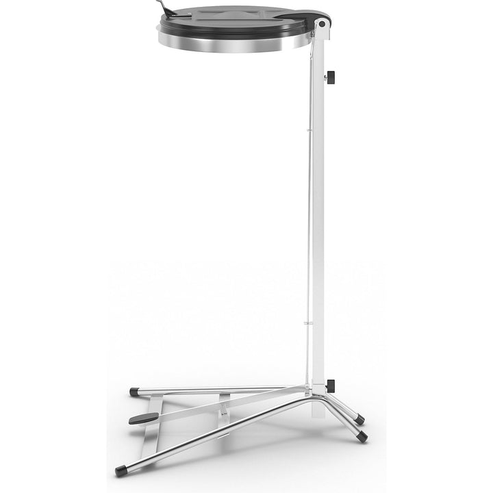 Certeo | Müllsackständer | Standgestell | für Volumen 120 l | mit Pedal | Verzinkt | Kunststoffdecke