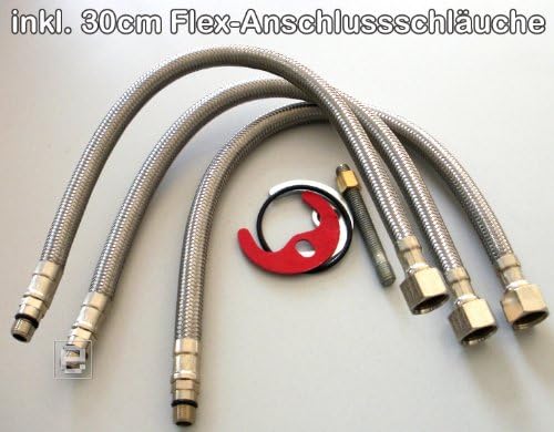 Einhebelmischer mit Keramikkartusche, Niederdruck , Chrom
