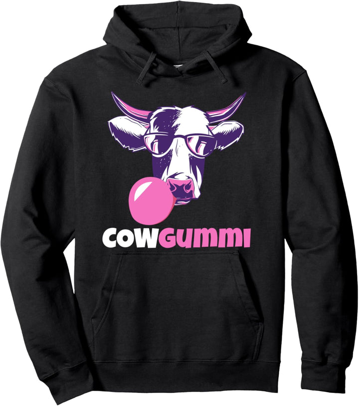 Cowgummi Lustige Kuh Pullover Hoodie