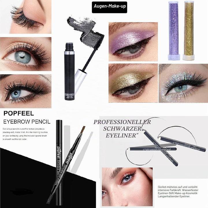 34St Schminkkasten Make-Up Set, Professionelles Kosmetische Schmink Set mit Lidschatten Lippengloss