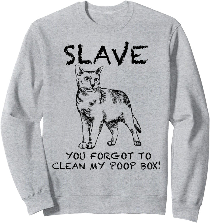 Korat Lustige Katze Zitat Hand gezeichnete Kunst Sweatshirt