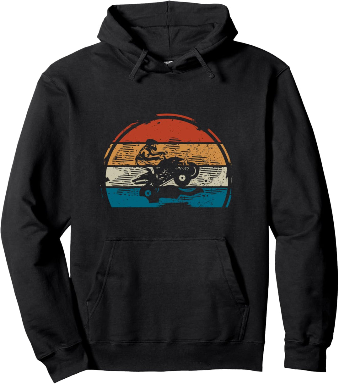 Quadfahrer Motiv, Quad-Bike ATV 4x4 Design, Herren Pullover Hoodie