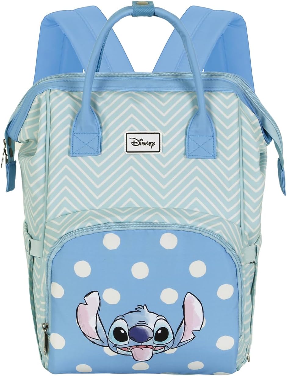 Lilo und Stitch Lovely-Mommy Rucksack, Blau, 25 x 40 cm, Kapazität 20 L