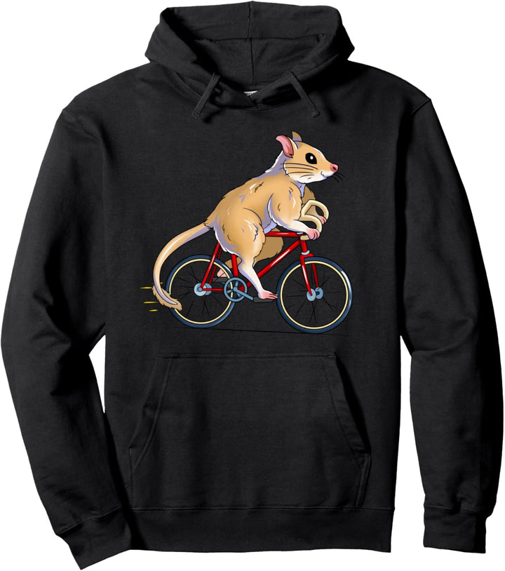 Rennmäuse Reitrad Fahrrad Niedlicher Biker Radfahrer Pullover Hoodie