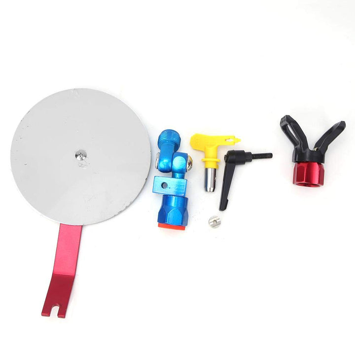 Spray Guide Zubehörwerkzeug Universal Paint Baffle Einstellbare Spritzführung mit G7/8-Zoll-Anschlus