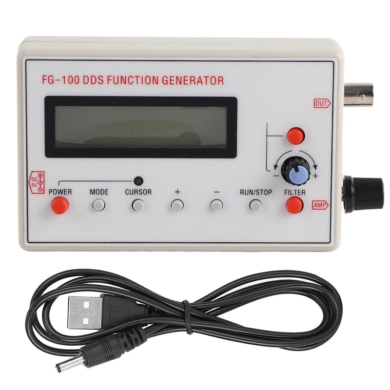 Signal Generator DC3.5-10V Funktionsgenerator FG-100 DDS Function Generator USB Wellenformfunktions