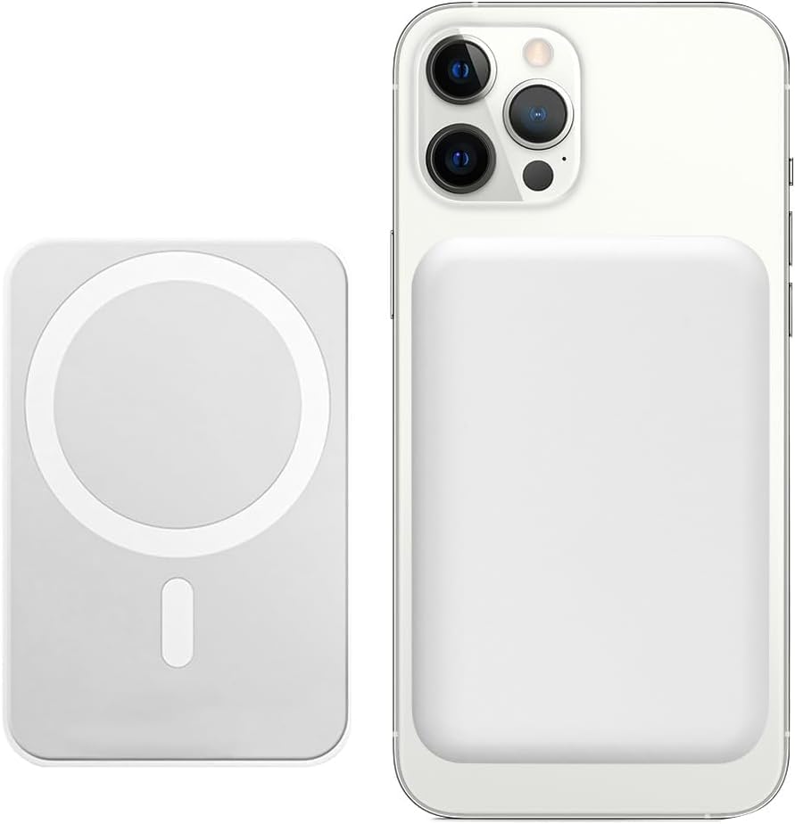 Flintronic Magnetic Battery, 10000mAh Wireless Magnetische Powerbank,Magnetische Kabellose Powerbank